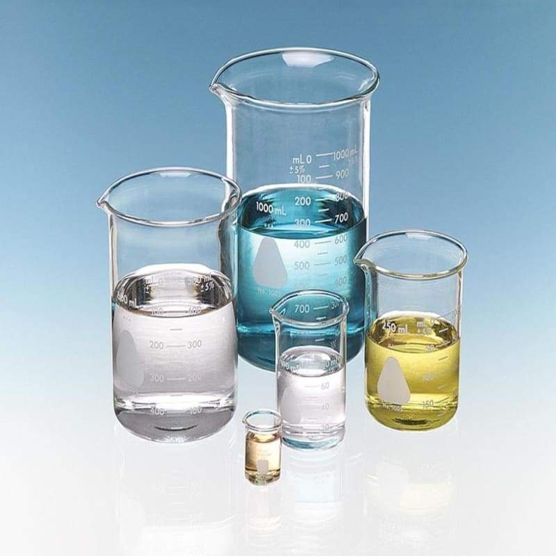 Laboratory glassware and beakers